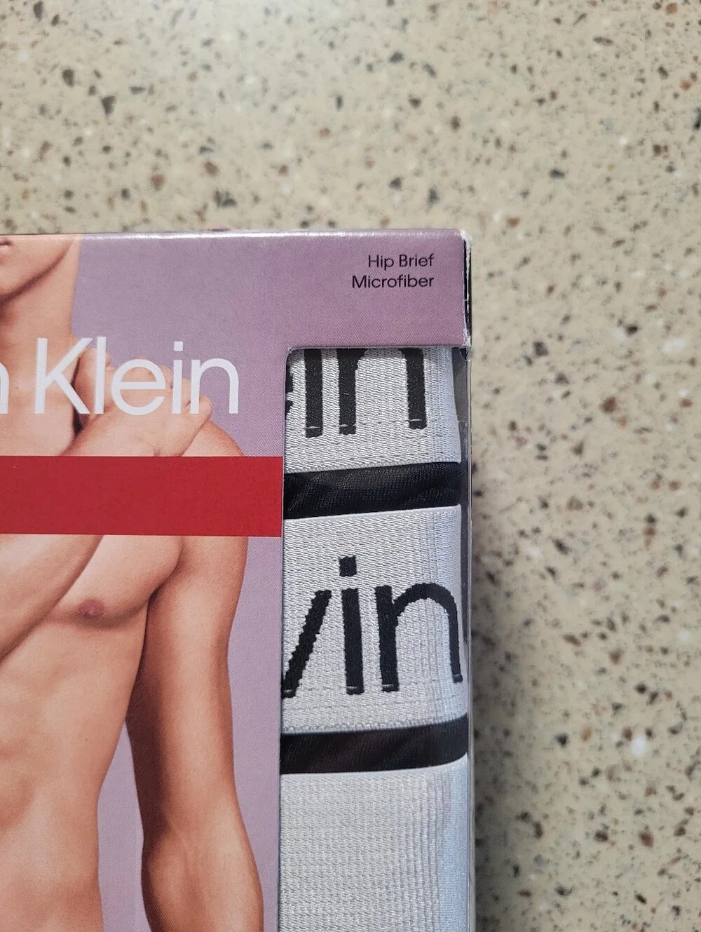 4-Pack Calvin Klein Mens Large 36-38 Black Microfiber Hip Brief Wicking Stretch